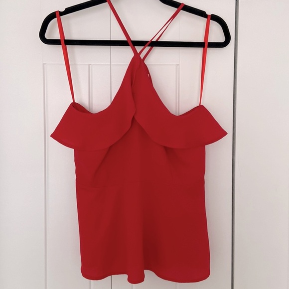 Monteau Red Halter Top - Picture 6 of 6